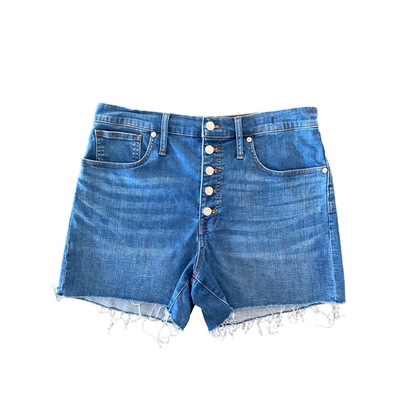 Madewell Pants - MADEWELL HIGH RISE DENIM SHORTS SIZE 30